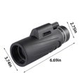 thumbnail image 3 of 40x60 Monocular Dual Focus Optics Telescope For Birds Watching Hunting Camping Hiking Concert, 3 of 9