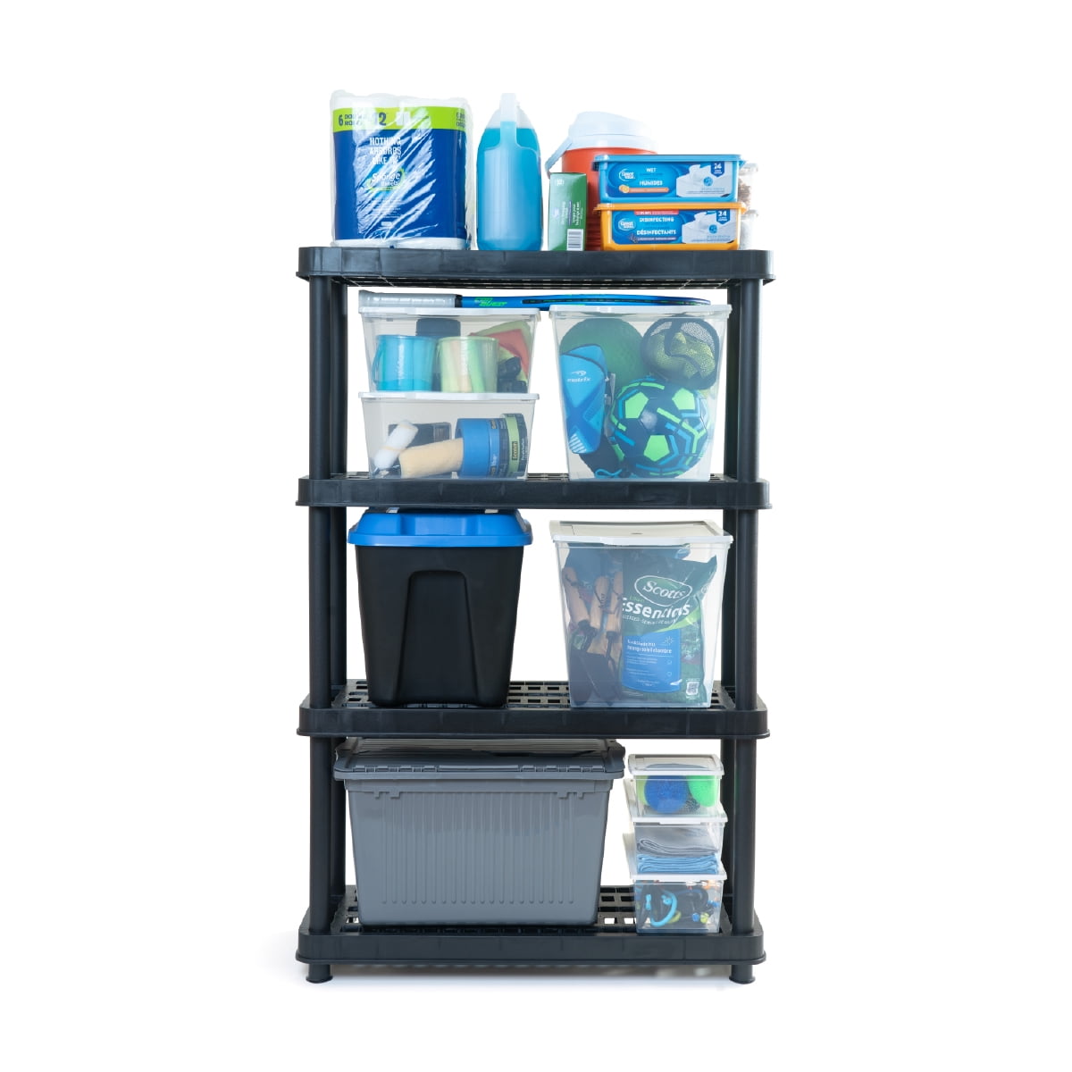 Tuffstore Brand Accent Home Products Black 14" Heavy Duty Resin Shelf