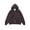 Coffee, variant on Fgnfyis Women's Zip up Lined Hoodie Casual Pullover Sweatshirt Jacket with Double Zipper for Outdoor Travel Campus Hoodies and Sweatshirts Black M