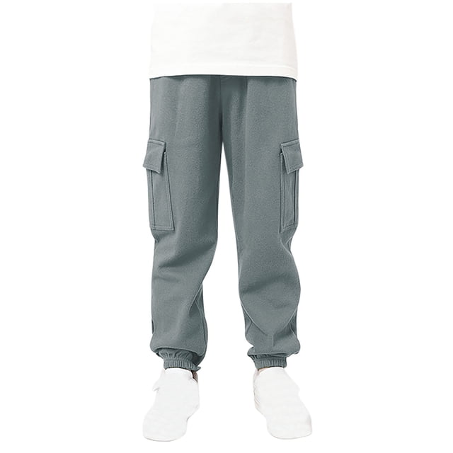 Birdeem Pantalon de Printemps pour Enfants Pantalon de Travail pour Hommes Pantalon pour Enfants avec Protège-Poches Pantalon Décontracté d'Extérieur