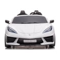 thumbnail image 2 of KingToys Licensed 24V Chevrolet Corvette C8 Ride On Car With RC, 2 of 5