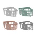 thumbnail image 3 of yingyy 1/2/3/5 Support de Baignoire pour Porte-Lavage Support de Rangement Durable Sans Perforation Décorations de Commodité Porte-Brosse à Dents Blanc 1 Pc, 3 of 6