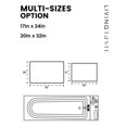 thumbnail image 1 of Ultra Soft Bath Rug-GREY, 1 of 6