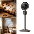 thumbnail image 1 of Standing Fan for Bedroom 2026 Upgraded Whole Room Air Circulator 90ft Airflow Quiet Motor Device 90° Oscillating Pedestal with Remote 3 Speeds USB Adjustable, 1 of 3