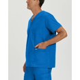 thumbnail image 5 of Landau Essentials Haut d'Uniforme à Col en V Classique pour Homme à Cinq Poches, Style 7489, 5 of 5