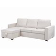 thumbnail image 1 of Adelaina Sectional Sofa Bed, Beige, 1 of 7