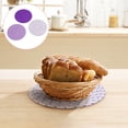 thumbnail image 5 of Dvkptbk Placemats Potholders Set Trivets Set Cotton Thread Weave Hot Pot Holders Set (Set of 3) Stylish , Hot Mats,Spoon for Cooking and Baking By Diameter 7 Inches Kitchen Gadgets, 5 of 5