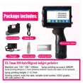 thumbnail image 2 of Printer Jet, Intelligent Handheld Inkjet Printer Support Multi-language Code No. Marking Labeling Plastic Box Portable ,Fast Printing, 2 of 4