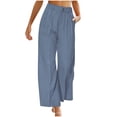 thumbnail image 1 of Cameland Pantalons Larges Taille Haute Décontractés pour Femmes Taille Régulière, 1 of 7