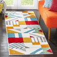 thumbnail image 1 of SAFAVIEH Hollywood Becky Tapis Abstrait, 1 of 4
