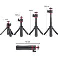 thumbnail image 2 of Mini Extendable Desktop Tripod Stand Handheld Selfie Bracket with Flexible, 2 of 8