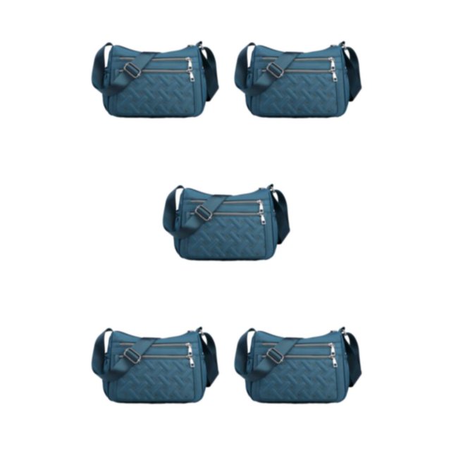 relayinert Premium Messenger Bag For Comfort And Style Premiun Crossbody Bag Large Capacity blue 5Set