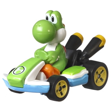 Mini véhicule Yoshi Hot Wheels à l’échelle 1:64 inspirés de Mario Kart