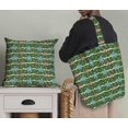 thumbnail image 5 of Soimoi Poly Georgette Fabric Dot & Floral Artistic Print Fabric by The Yard 42 Inch Wide, 5 of 5