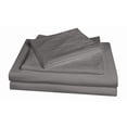 thumbnail image 4 of Swift Home Ultra-Soft Prewashed Wrinkle Texture Duvet Cover Set, Solid, Driftwood, Twin, 4 of 6