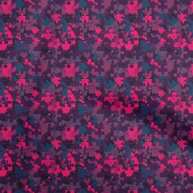 oneOone Silk Tabby Purple2 Fabric Abstracts Craft Projects Decor Fabric Printed By The Yard 42 Inch Wide