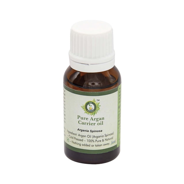 Argan Oil Argania Spinosa For Hair For Face Pure Argan Oil Pure Natural Cold Pressed 10ml 0.338oz By R V Essential