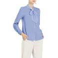 thumbnail image 5 of INSPIRE CHIC Blouse Chemise à Manches Longues de Travail pour Femmes à Col Noué Boutonnée, 5 of 5