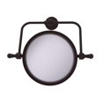 thumbnail image 1 of Allied Brass RWM-4-2X-ABZ Retro Wave Collection Wall Mounted Swivel Make-Up Mirror 8 in. Diameter with 2X Magnification, Antique Bronze, 1 of 1