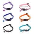 thumbnail image 2 of High Visibility Reflective Nylon Pet Collar Adjustable Breakaway Necklace For Nighttime Outdoor Cat Walking Adventures, 2 of 4