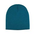 thumbnail image 1 of Knitted Cap Cuffless Beanie - Turquoise, 1 of 1