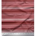 thumbnail image 1 of Soimoi Rayon Fabric Stripe,Heart & Dot Texture Fabric Prints by Yard 42 Inch Wide, 1 of 3