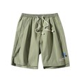 thumbnail image 2 of EOYWHK Workout Shorts Men 2025 Light Weight Athletic Shorts Summer Flat-Front Drawstring Elastic Waist Shorts Going Out, 2 of 4