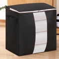 thumbnail image 4 of EGNMCR Storage Containers, Kitchen Storage & Organization Heavy Duty Storage With Reinforced Handles Extra Large Storage Bags For Clothes Tote Bag Double Zipper For Space Saving Travel storage pocket, 4 of 5