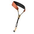 thumbnail image 3 of Redempat Sangle de Cou pour Saxophone Rembourrée Confortable pour Saxophone Basse Clarinette Soprano Marron 45cm 1Set, 3 of 6