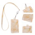 thumbnail image 3 of 1 Set ID Badge Holder Retractable ID Card Holder Hanging Badge Reel Water-resistant Card Cover, 3 of 8