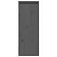 thumbnail image 3 of vidaXL Armoire Murale Gris 30x30x80 cm Pin Massif, 3 of 5