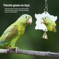 thumbnail image 3 of Parrot Hanging Chewing Toys Metal Rope Small Ladder Stand Budgie Cockatiel Cage Bird Toy Set, 3 of 10