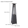 thumbnail image 2 of Paramount Victor Spiral Patio Heater, Black, 2 of 6