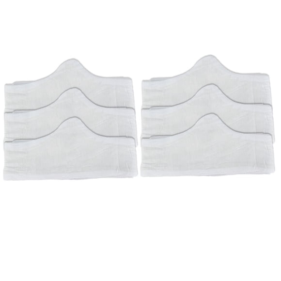 Premium Bamboo More of Me to Love Bra Liner 6-Pack Large White