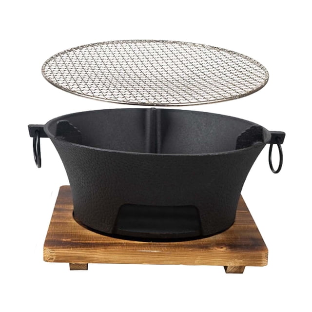GROWTH TANK Barbecue Stove Fireplace Round Firepit Furnace for Outdoor Cooking Outside S S