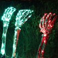thumbnail image 2 of Halloween Decorations Lighted Skeleton Arm Stakes 2PCS 100 LED Skeleton Hand Stakes Waterproof Battery Operated Light Up Holiday Party Home Yard Indoor Outdoor Decor, 2 of 7