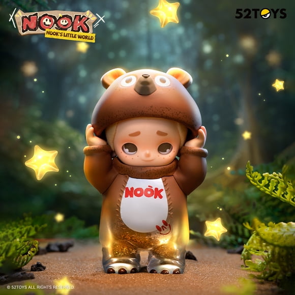 52TOYS Blind Box Nook‘s Little World Mystery Box Random Action Figure Collectible Toy Desktop Decoration Gift for Birthday