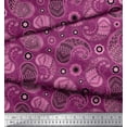 thumbnail image 1 of Soimoi Tissu Cambric en Coton Tissu Imprimé Floral et Cachemire 1 Yard 56 Pouces de Large, 1 of 5