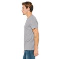 thumbnail image 3 of Bella Canvas Mens Jersey V-Neck Tee, 2XL, Athletic Heather, 3 of 3