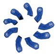 thumbnail image 2 of Club Headcovers,  Iron Head Covers Practical Dustproof 9Pcs With Numbers For Court Red,Blue,Black,White, 2 of 8