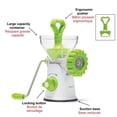 thumbnail image 2 of Starfrit Manual Meat Grinder - Include 2 Blades and a Funnel for Homemade Sausages, 2 of 6