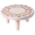 thumbnail image 1 of Wooden Plant Stand Potted Plants Riser Plant Shelf Balcony Potted Plant Holder, 1 of 9