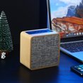 thumbnail image 1 of LSLJS Haut-Parleur Bluetooth Sans Fil en Bois, Design Classique, Décoration Cadeau, Mini Haut-Parleur Portable Extérieur (Bluetooth/AUX/TF), Haut-Parleurs Bluetooth, 1 of 8