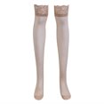 thumbnail image 2 of Faithtur Bas Cuisse Genouillères en Dentelle Transparente, 2 of 5