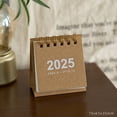 thumbnail image 4 of 2025 Mini Desk Calendar, 2024-2025 Monthly Planner, Compact Desktop Calendar for Home Office Organization, Management Planning Tool for Work and School, 4 of 5