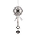 thumbnail image 4 of Hallmark Christmas Ornament (1er Noël de Bébé Silver Baby Rattle 2024 Metal), 4 of 6