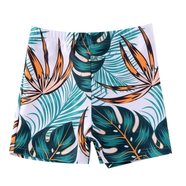 Birdeem Garçons Mode Mignon Plante Fleurs Maillot de Bain Récréatif Ensemble Famille Parent-Enfant Garçon