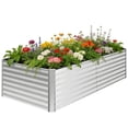 thumbnail image 1 of Noble House Raised Garden Bed, Galvanized Planter Box Stand Outdoor,Herbs, 1 of 5