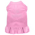 thumbnail image 1 of Rhinestone Cutie Patootie Dress Light Pink Sm (10), 1 of 1
