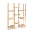 thumbnail image 3 of Patiojoy 11 Tiers Bamboo Plant Stand for Indoor Plants Multiple Utility Shelf Free Standing Storage Rack Pot Holder, 3 of 7